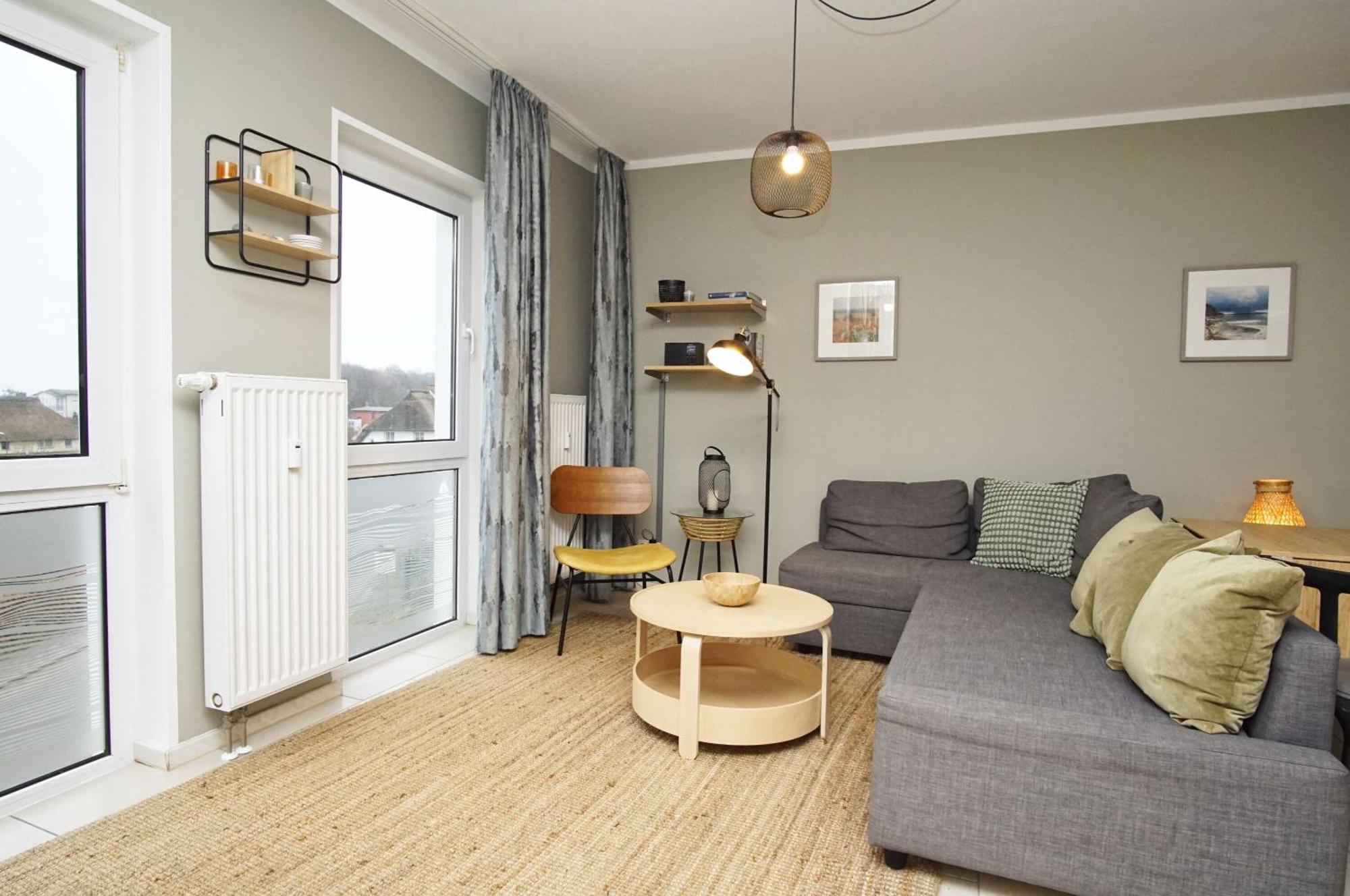 Die Ferienwohnung Ostseepanorama In Der Villa Joksch Lohme Luaran gambar
